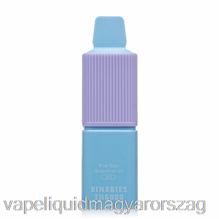 Horizont Bináris Th6000 Eldobható Kék Razz Grapefruit Jég Vape E Cigi